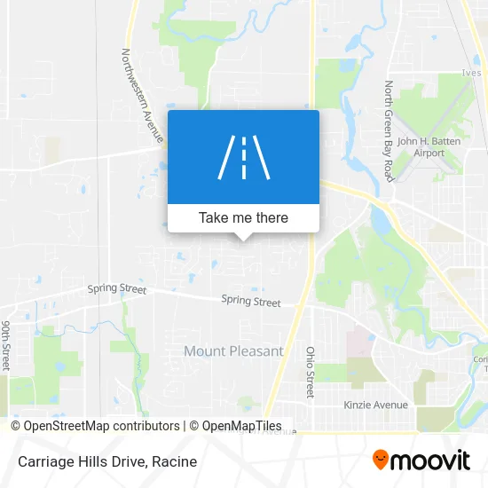 Carriage Hills Drive map