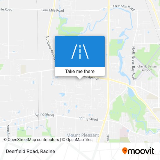 Mapa de Deerfield Road