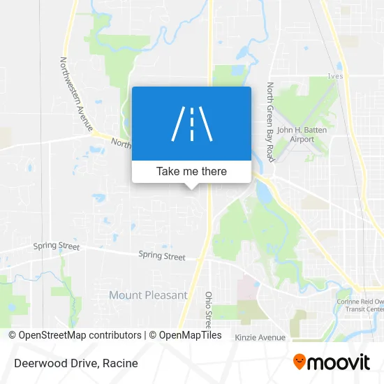 Deerwood Drive map