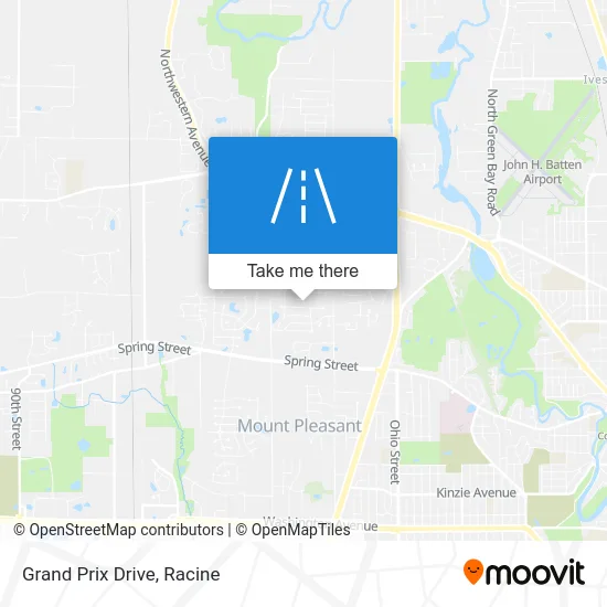 Grand Prix Drive map