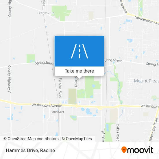 Hammes Drive map