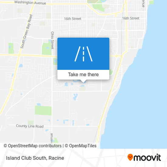 Island Club South map