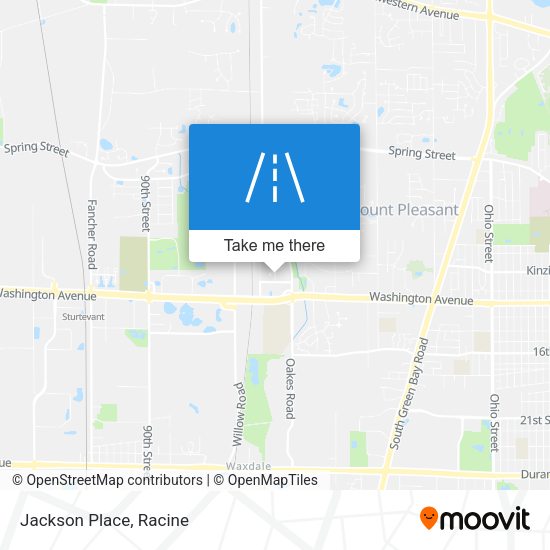 Mapa de Jackson Place