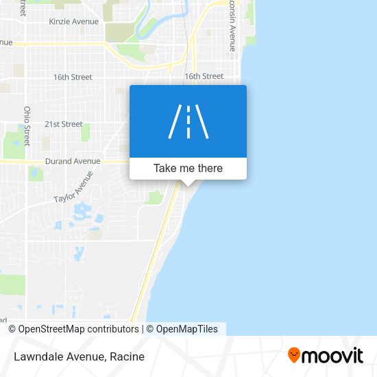 Lawndale Avenue map