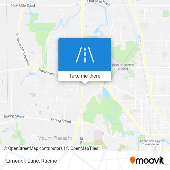 Mapa de Limerick Lane
