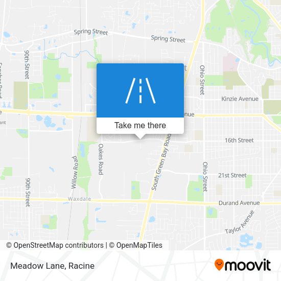 Meadow Lane map