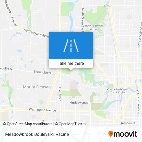 Mapa de Meadowbrook Boulevard