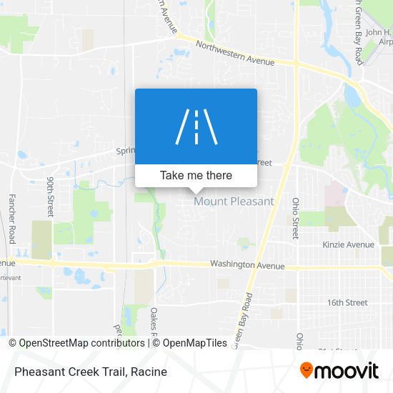 Mapa de Pheasant Creek Trail