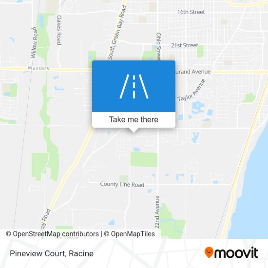 Mapa de Pineview Court