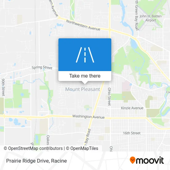 Prairie Ridge Drive map
