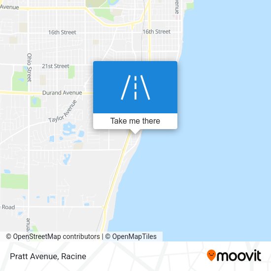 Mapa de Pratt Avenue