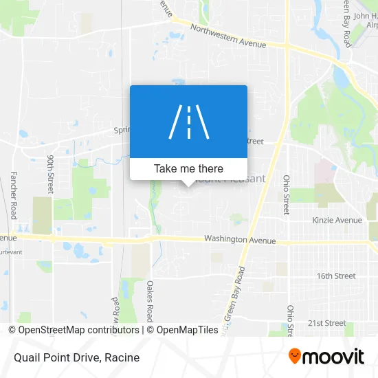 Quail Point Drive map