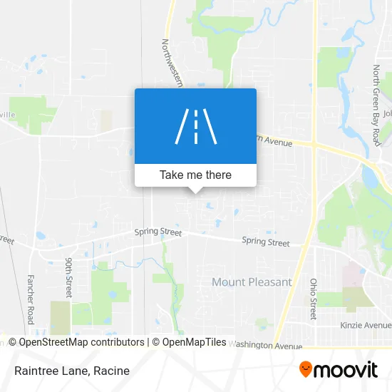 Mapa de Raintree Lane