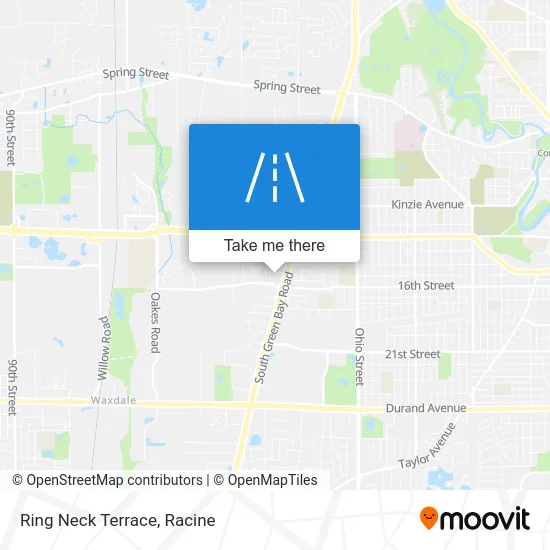 Ring Neck Terrace map