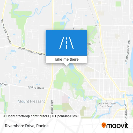 Mapa de Rivershore Drive