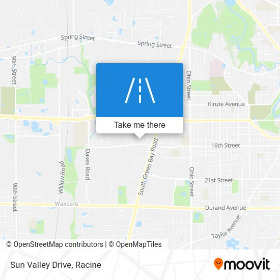 Sun Valley Drive map
