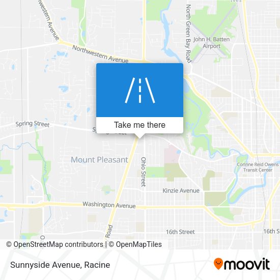 Mapa de Sunnyside Avenue