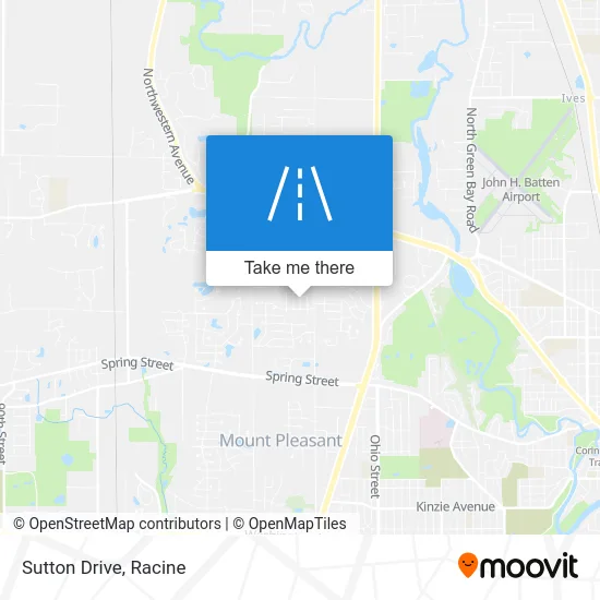 Sutton Drive map