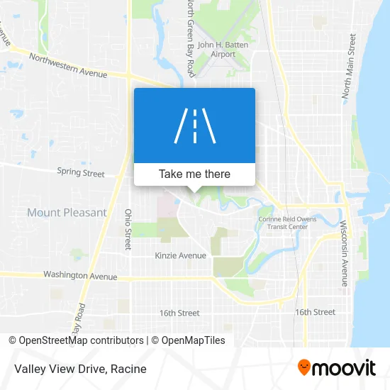 Valley View Drive map