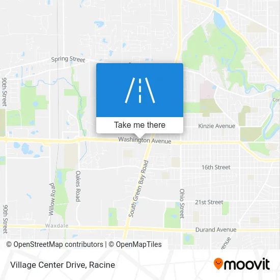 Village Center Drive map