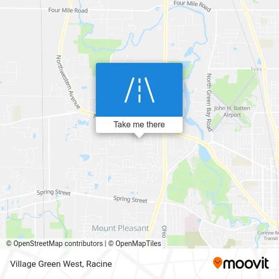 Village Green West map