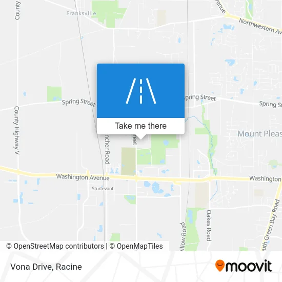 Vona Drive map