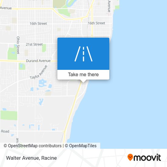Mapa de Walter Avenue