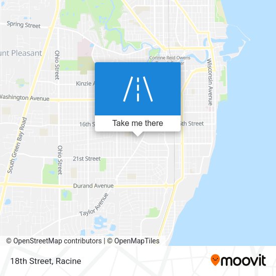 Mapa de 18th Street