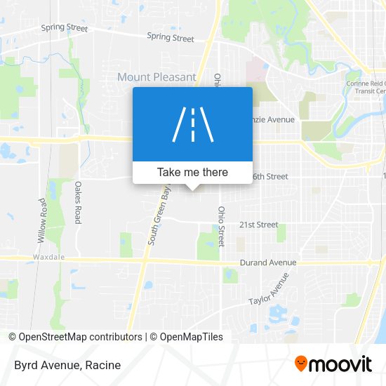 Mapa de Byrd Avenue