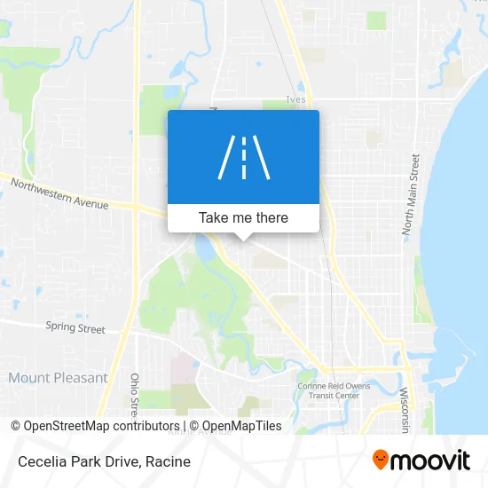 Cecelia Park Drive map