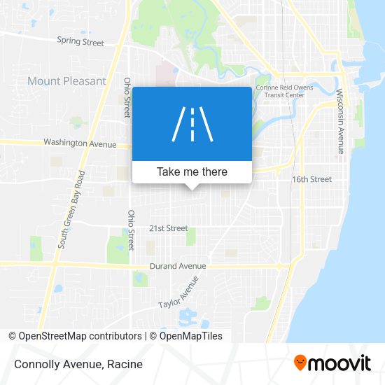 Connolly Avenue map