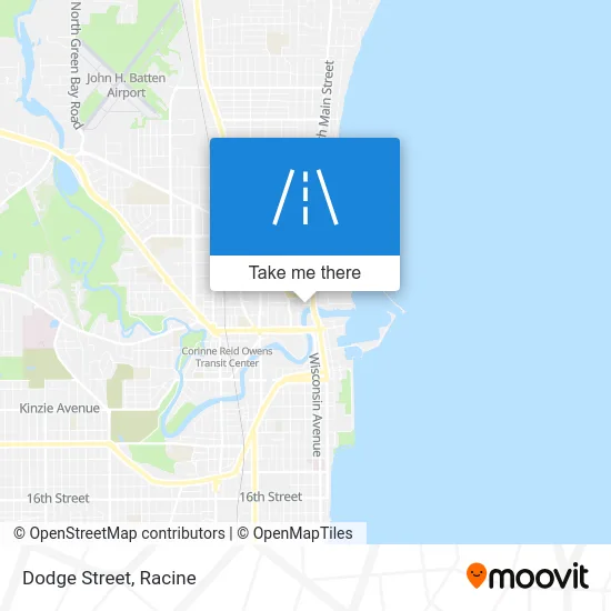 Dodge Street map