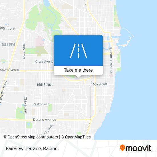 Mapa de Fairview Terrace