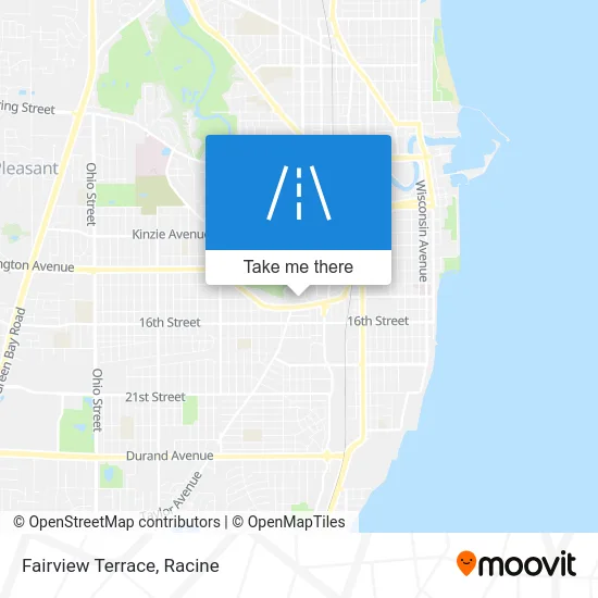 Fairview Terrace map