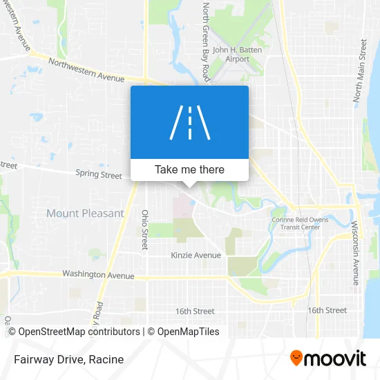 Fairway Drive map