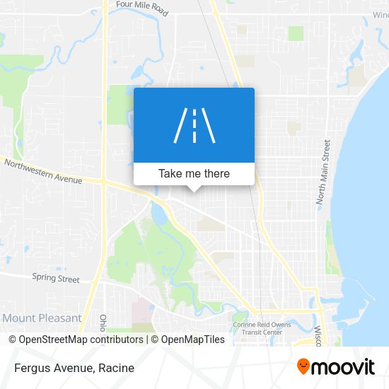 Mapa de Fergus Avenue