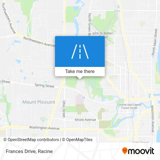 Mapa de Frances Drive