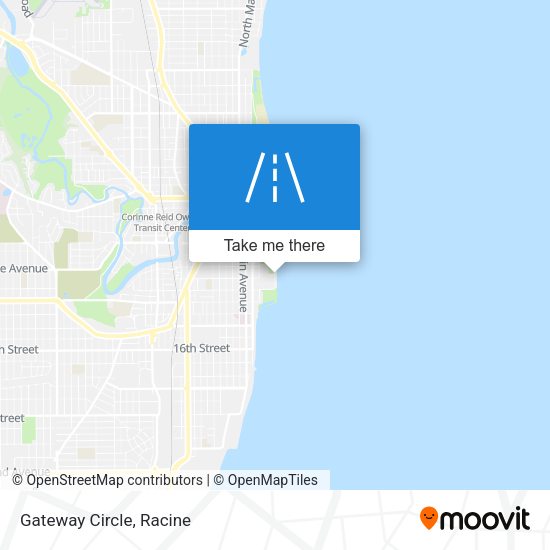 Mapa de Gateway Circle