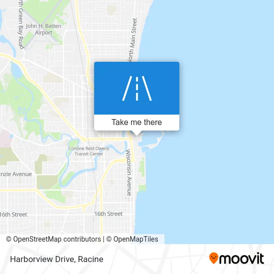 Harborview Drive map