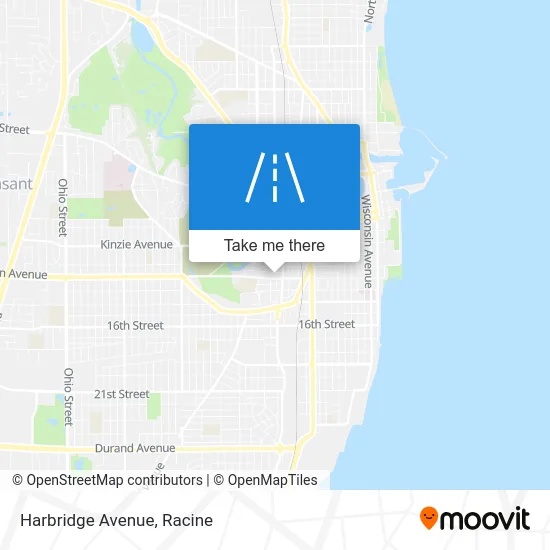 Harbridge Avenue map