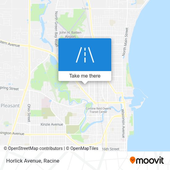 Mapa de Horlick Avenue