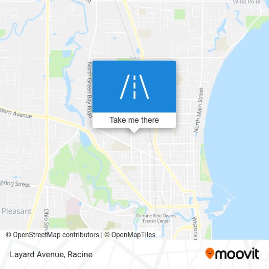 Mapa de Layard Avenue