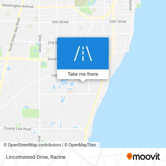 Lincolnwood Drive map