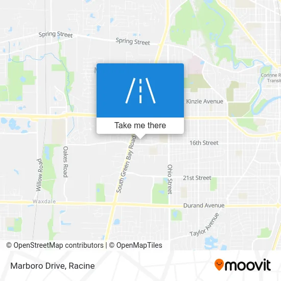 Marboro Drive map