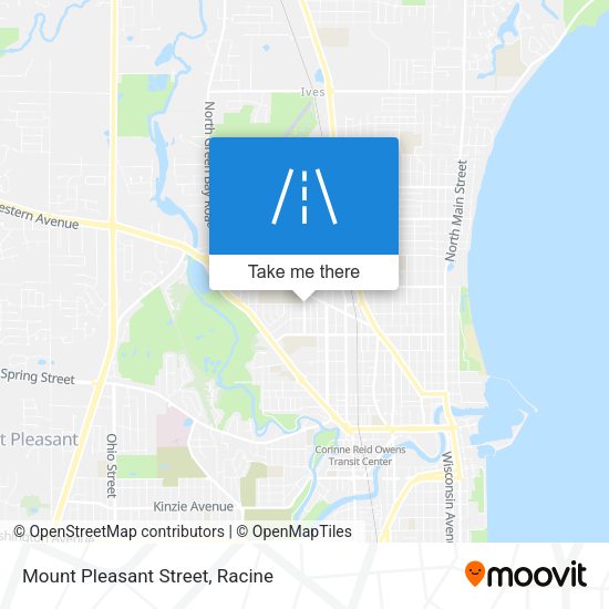 Mapa de Mount Pleasant Street