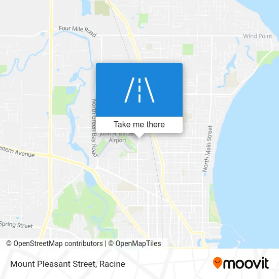 Mount Pleasant Street map