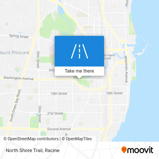 North Shore Trail map