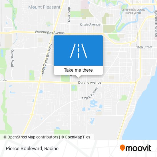 Mapa de Pierce Boulevard
