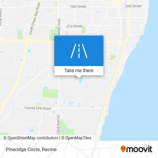 Pineridge Circle map