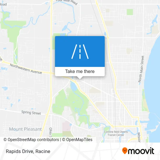 Rapids Drive map